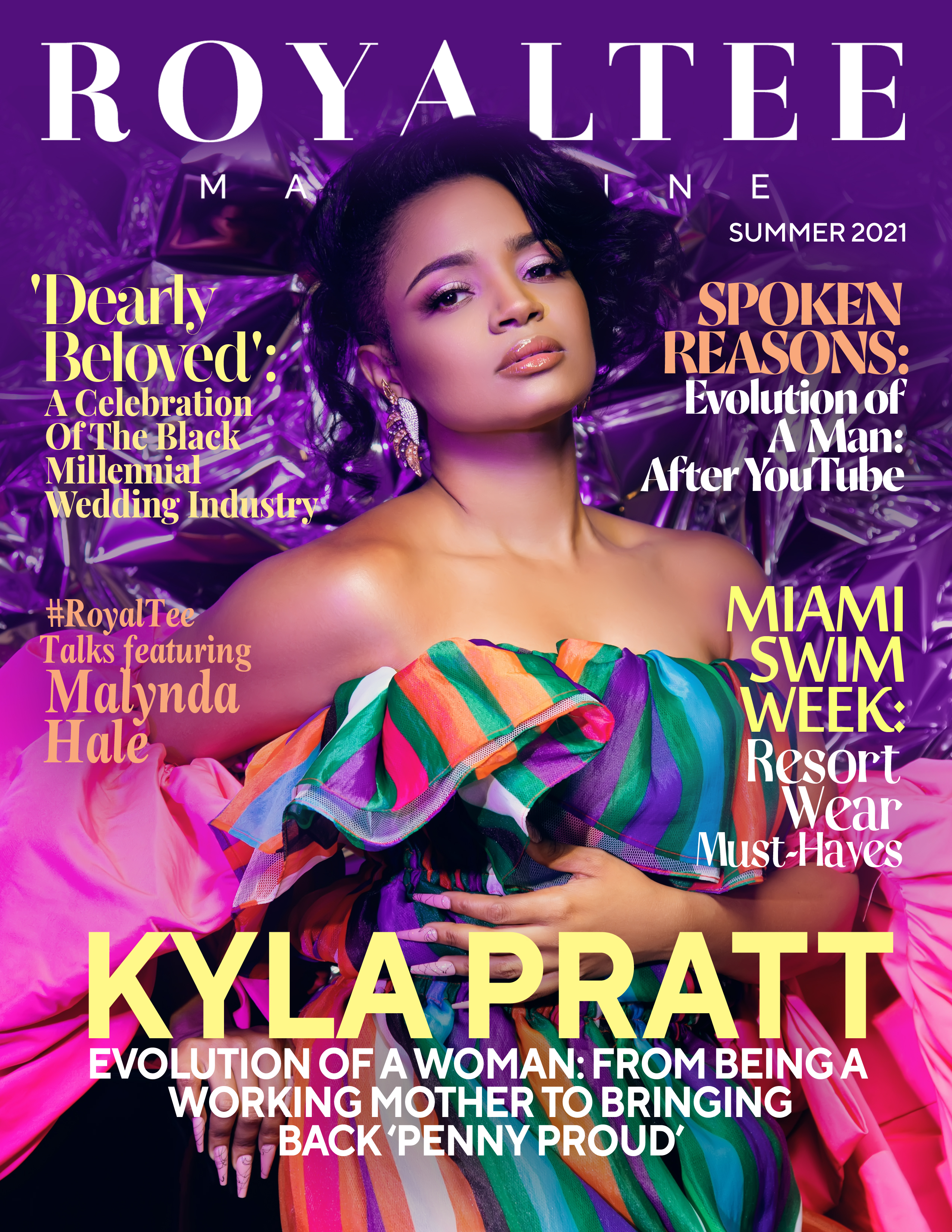 Kyla Pratt, RoyalTee Magazine